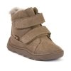 FRODDO BAREFOOT G2110151-8 BEIGE trzewiki chłopięce na rzepy